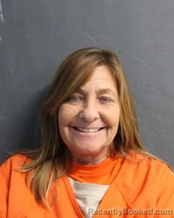 Mugshot of Cheryl Diane Woods booked in Delaware County, Oklahoma on October 11, 2026