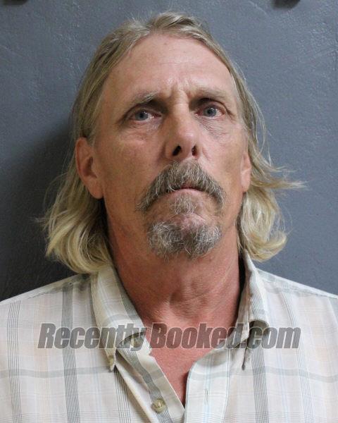 Booking photo from Delaware County, Oklahoma