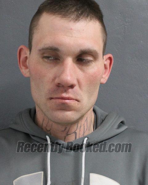 Booking photo from Delaware County, Oklahoma