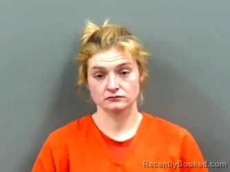 Mugshot of MACKENZIE LYNN EVERHART booked in Grady County, Oklahoma on March 17, 2026