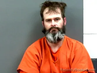 Mugshot of DARRELL ANDREW SANDERS booked in Grady County, Oklahoma on March 21, 2026