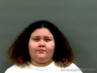 Mugshot of LLUVIA ITZEL ZABALA booked in Grady County, Oklahoma on April 3, 2026