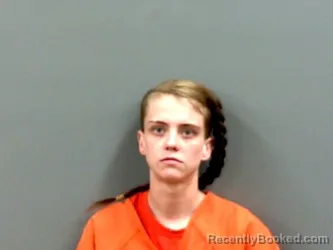 Mugshot of KARLEY SWEETLAND booked in Grady County, Oklahoma on April 17, 2026