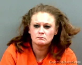 Mugshot of TABITHA RENEE SANDERS booked in Grady County, Oklahoma on May 8, 2026
