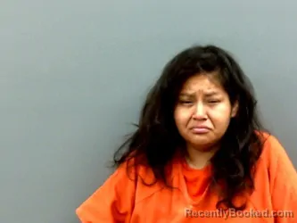 Mugshot of Josephine Larock booked in Grady County, Oklahoma on August 7, 2026