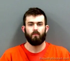 Mugshot of Justin Sean Francis booked in Grady County, Oklahoma on August 16, 2026