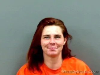 Mugshot of Samantha Nicole Evers booked in Grady County, Oklahoma on August 17, 2026
