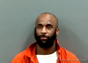 Mugshot of Steven Lamarr Adkins booked in Grady County, Oklahoma on August 20, 2026