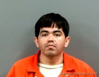 Mugshot of Julio Cesar Murillo-Bustamonte booked in Grady County, Oklahoma on August 20, 2026