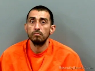 Mugshot of Santos Armando Lara-Nieto booked in Grady County, Oklahoma on August 30, 2026