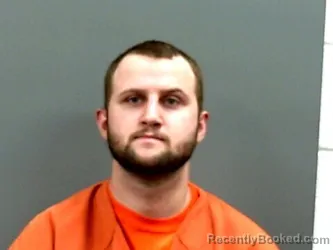 Mugshot of Hunter Steele Brock booked in Grady County, Oklahoma on October 23, 2026