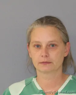 Mugshot of CYNTHIA RENEE LONGACRE booked in Coleman County, Texas on April 9, 2026