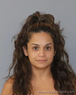 Mugshot of LESLIE NICHOLE SANCHEZ booked in Coleman County, Texas on July 18, 2026