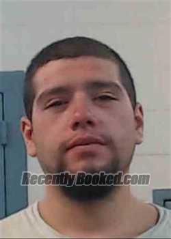 Booking photo from Jackson County, Oklahoma