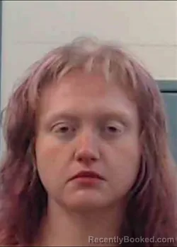 Mugshot of DESTINEY BUSTILLOS booked in Jackson County, Oklahoma on March 22, 2026