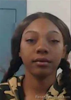 Mugshot of LAKYSIA JOHNSON booked in Jackson County, Oklahoma on March 22, 2026