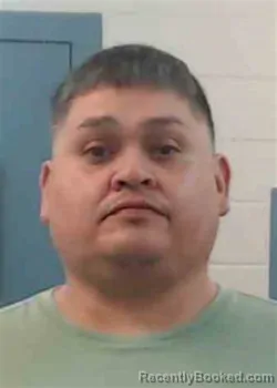 Mugshot of JEROME HUERTA booked in Jackson County, Oklahoma on March 25, 2026