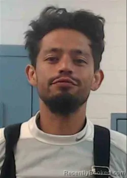 Mugshot of NOE ADRIAN MENDEZ booked in Jackson County, Oklahoma on April 19, 2026