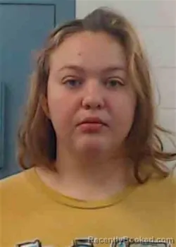 Mugshot of TAYLOR IVIE booked in Jackson County, Oklahoma on April 19, 2026