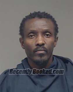 Booking photo from Collin County, Texas