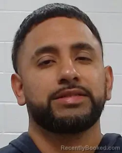 Mugshot of Rafael Olvera booked in Collin County, Texas on March 31, 2026