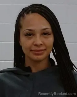 Mugshot of Paris Tyaria Burnell booked in Collin County, Texas on March 17, 2026