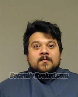 Booking photo from Collin County, Texas