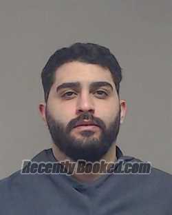 Booking photo from Collin County, Texas