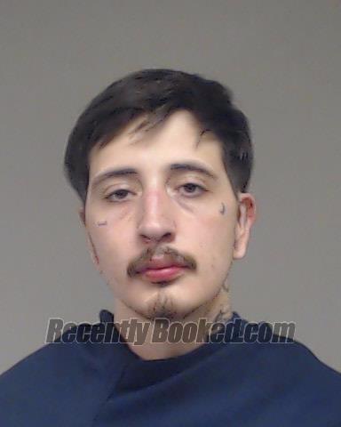 Booking photo from Collin County, Texas
