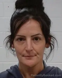 Mugshot of Amber Jenae Tuttle booked in Collin County, Texas on March 23, 2026