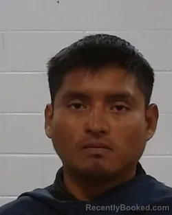 Mugshot of Elias Osiel Lopez Ordones booked in Collin County, Texas on July 18, 2026