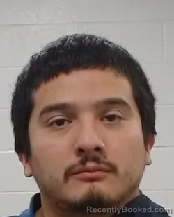 Mugshot of Josue Uriel Mendoza booked in Collin County, Texas on August 20, 2026