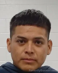 Mugshot of Carlos Roman Santos Salinas booked in Collin County, Texas on September 3, 2026