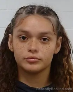 Mugshot of Chloe Ann Moreno booked in Collin County, Texas on March 26, 2026