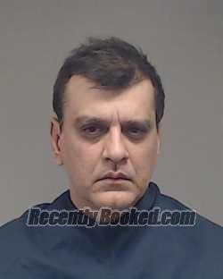 Booking photo from Collin County, Texas