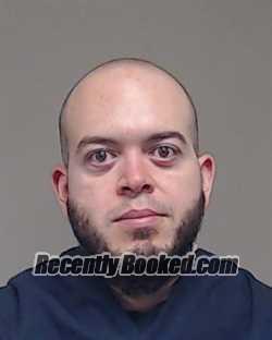 Booking photo from Collin County, Texas