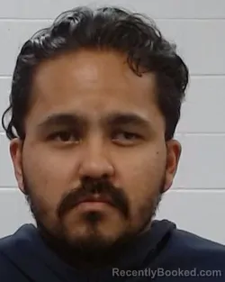 Mugshot of David Alexander Flores booked in Collin County, Texas on March 31, 2026