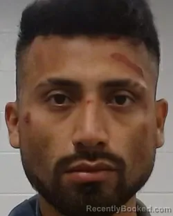 Mugshot of Ezequil Hernandez Mendez booked in Collin County, Texas on July 14, 2026
