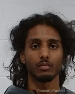 Mugshot of Abimanyou Uthayachandran booked in Collin County, Texas on March 25, 2026