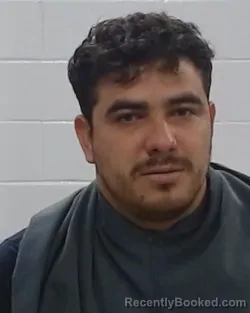 Mugshot of Jerson Dagoberto Fuentes-Dubon booked in Collin County, Texas on April 1, 2026