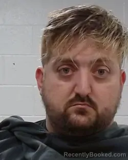 Mugshot of Jackson Kyle Obront booked in Collin County, Texas on March 14, 2026