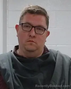 Mugshot of Justin Keith Taylor booked in Collin County, Texas on March 14, 2026