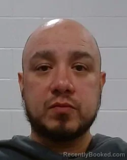 Mugshot of Martin Alex Garay booked in Collin County, Texas on March 16, 2026