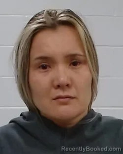 Mugshot of Sevarakhon Burxanovna Nurdieva booked in Collin County, Texas on March 18, 2026