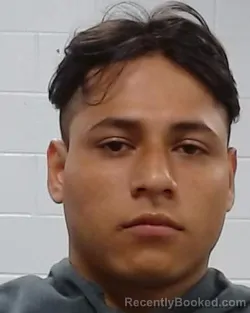 Mugshot of Oliber Elizer Sanchez Corado booked in Collin County, Texas on March 18, 2026