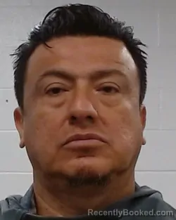 Mugshot of Angel F Salgado Rodriguez booked in Collin County, Texas on March 19, 2026