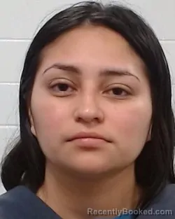 Mugshot of Esther Noemi Moran booked in Collin County, Texas on March 19, 2026