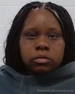 Mugshot of Jyria Johnae Parson booked in Collin County, Texas on March 21, 2026