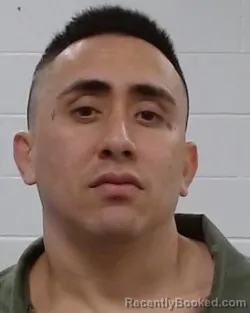 Mugshot of Gabriel Castellano Perez booked in Collin County, Texas on March 23, 2026