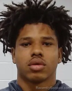 Mugshot of Jahsxiah De George Gibson booked in Collin County, Texas on March 23, 2026